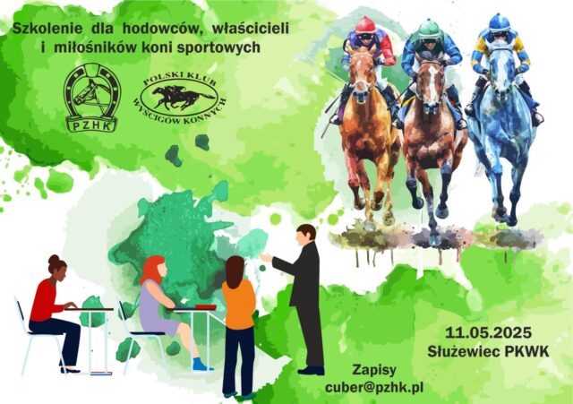 Szkolenie dla hodowców, właścicieli i miłośników koni sportowych 11.05.2025 r., Służewiec (PKWK)
