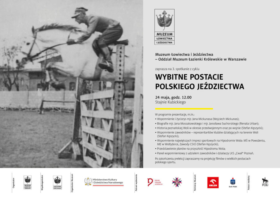 Zaproszenie Wybitne Postacie Polskiego Jeździectwa