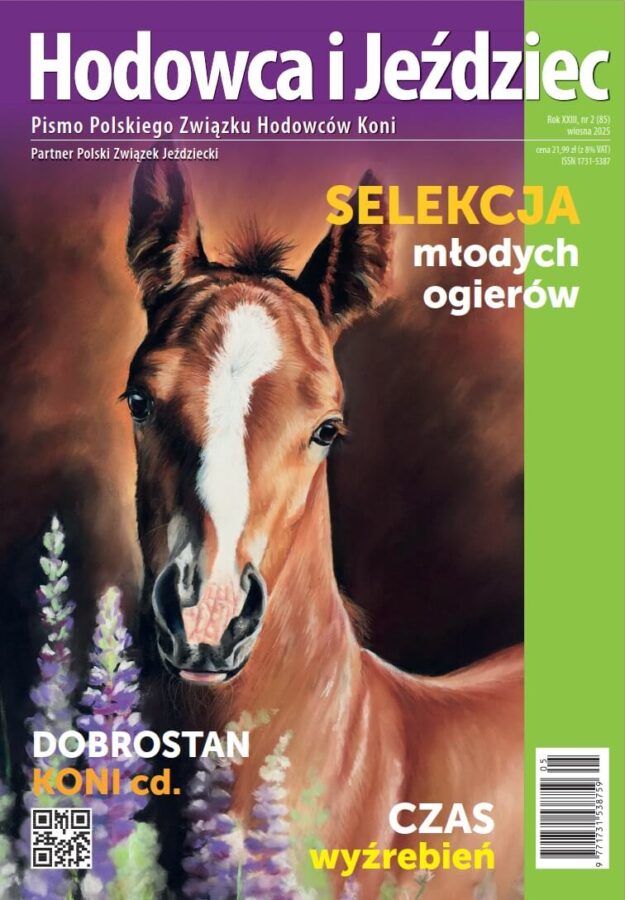 Okładka Hodowca i Jeździec nr 85 | Wiosna 2025, Rok XXIII Nr 2