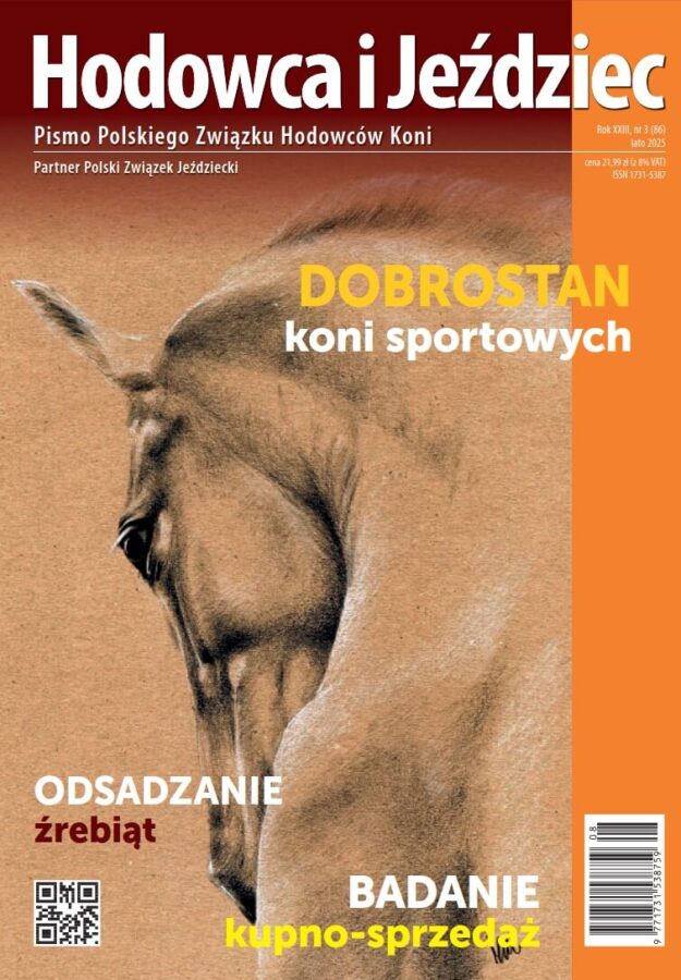 Okładka Hodowca i Jeździec nr 86 | Lato 2025, Rok XXIII Nr 3