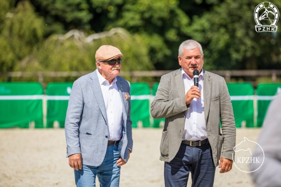 Prezes KPZHK Stefan Wiluś i prezes PZHK