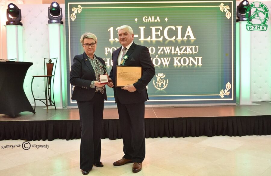 Posłanka Agnieszka Kłopotek i Sławomir Piotrowski - Prezes PZHK