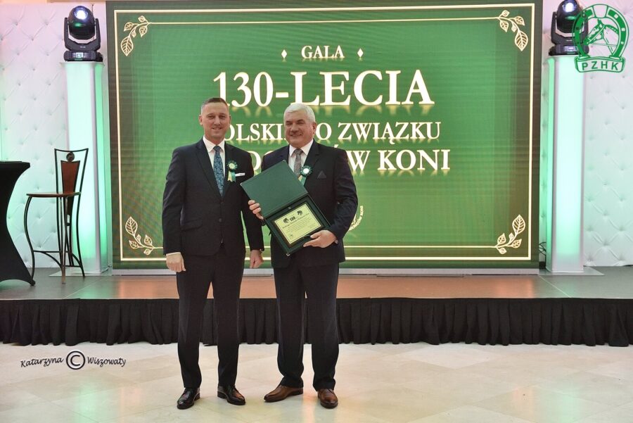 Marcin Kania - Prezes SK Liski i Sławomir Piotrowski - Prezes PZHK