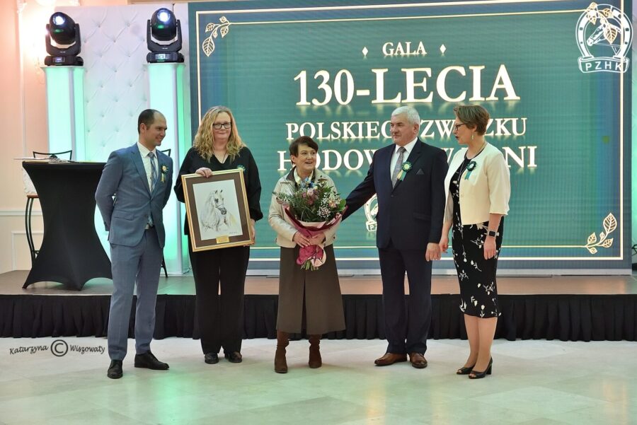 Mateusz Cichoń - Wiceprezes PZHK, Magdalena Helak-Kulczyńska - SK Michałów, Monika Słowik - Prezes SK Michałów, Sławomir Piotrowski - Prezes PZHK i Paulina Peckiel - Dyrektor biura PZHK