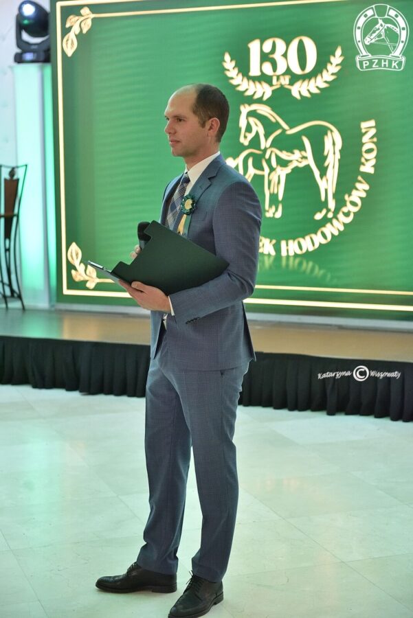 Mateusz Cichoń - Wiceprezes PZHK i jednocześnie prowadzący