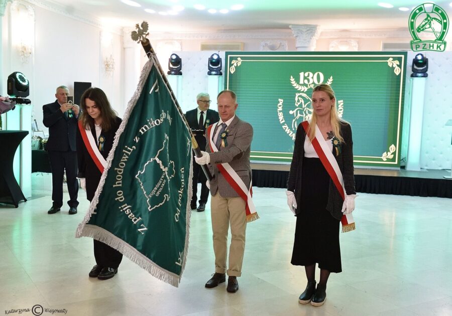 Poczet sztandarowy Ś-OZHK Katowice