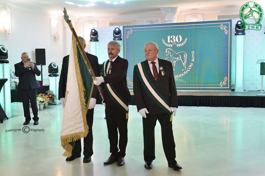 Poczet sztandarowy LZHK Lublin