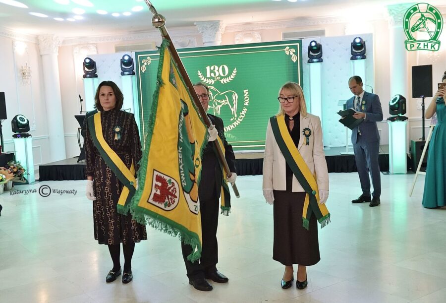 Poczet sztandarowy ZHKZL Zielona Góra