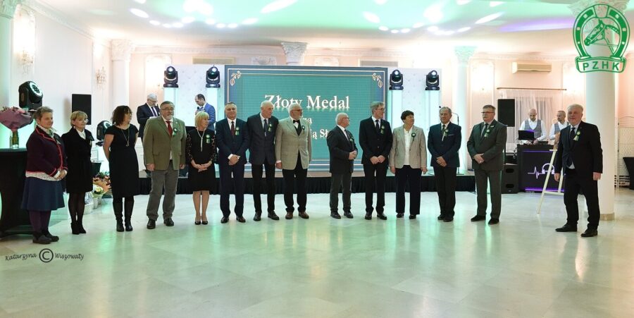 Pracownicy PZHK i OZHK/WZHK uhonorowani "Złotym Medalem za Długoletnią Służbę"