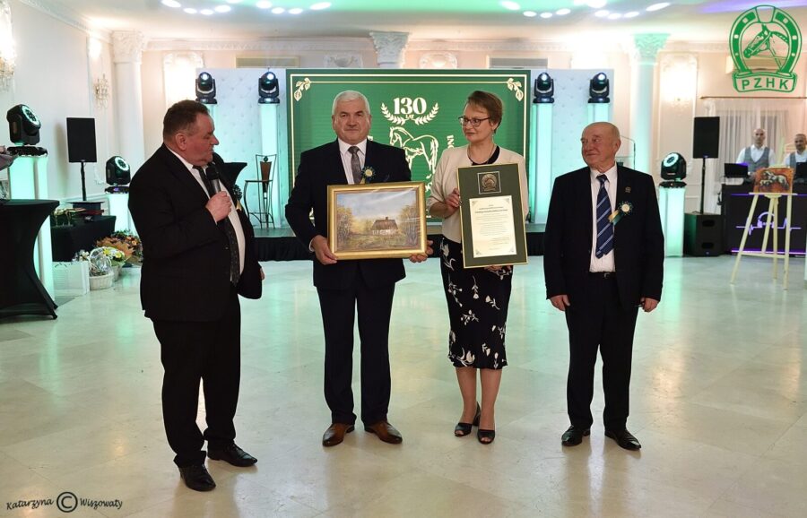 Przedstawiciele LZHK w Lublinie wraz z Sławomirem Piotrowskim - Prezesem PZHK i Pauliną Peckiel - Dyrektorką PZHK