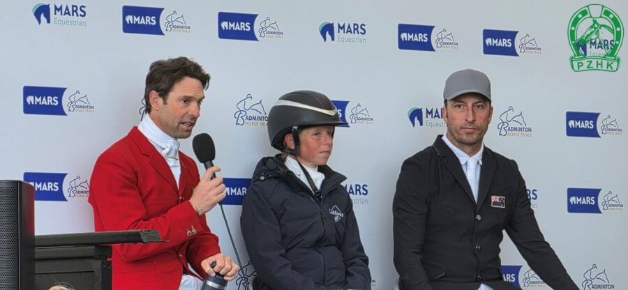 Harry Meade, Ros Canter i Tim Price