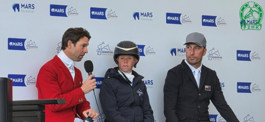Harry Meade, Ros Canter i Tim Price