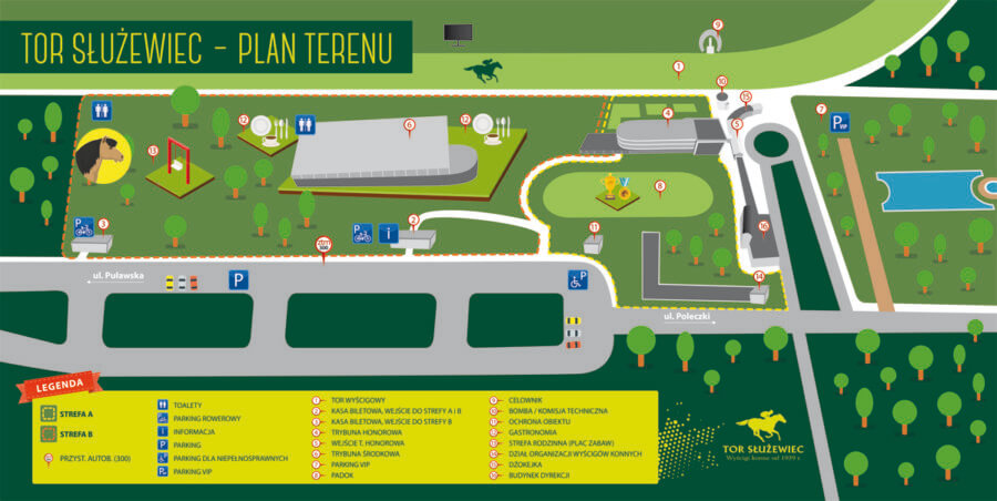 Mapa Służewiec